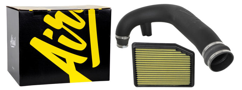 Airaid 19-20 Chevrolet Silverado 1500 L4-2.7L Jr Intake Kit - Oiled / Yellow Media - GTR Auto