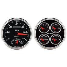 Load image into Gallery viewer, Autometer 5inch Kit Box - Tach Speedo Combo / Oil Pressure / Water Temp / Volt / Fuel Level - GTR Auto