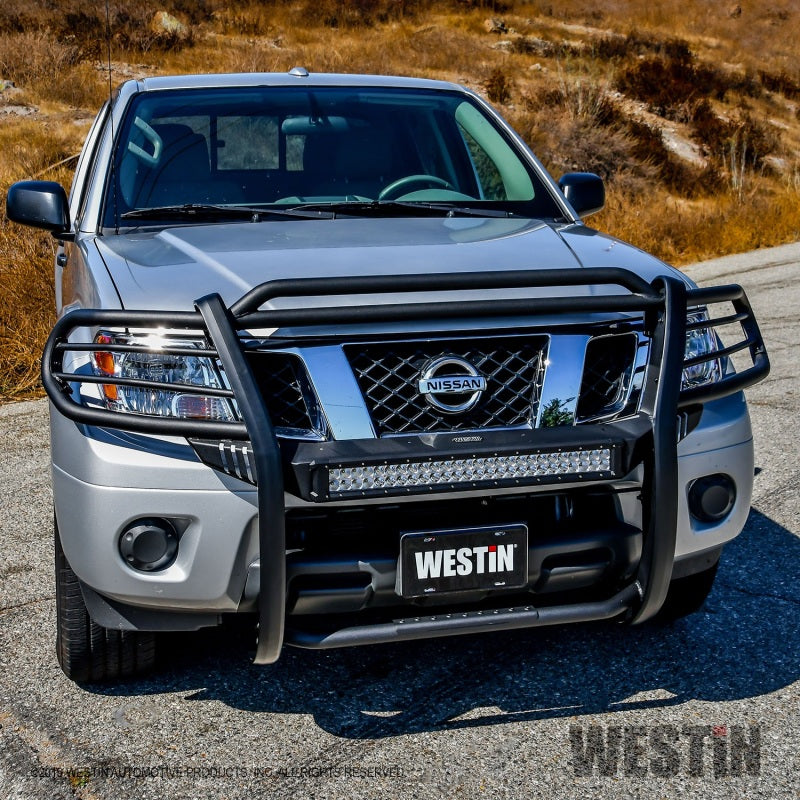 Westin 12-20 Nissan Frontier Sportsman X Grille Guard - Textured Black - GTR Auto