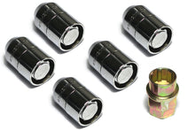 Load image into Gallery viewer, Rugged Ridge Five Piece Wheel Lock Set 1/2 -20 Thread Chrome