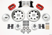 Load image into Gallery viewer, Wilwood Dynapro Dust-Boot Front Kit 12.19in Drilled Red 67-69 Camaro 64-72 Nova Chevelle - GTR Auto