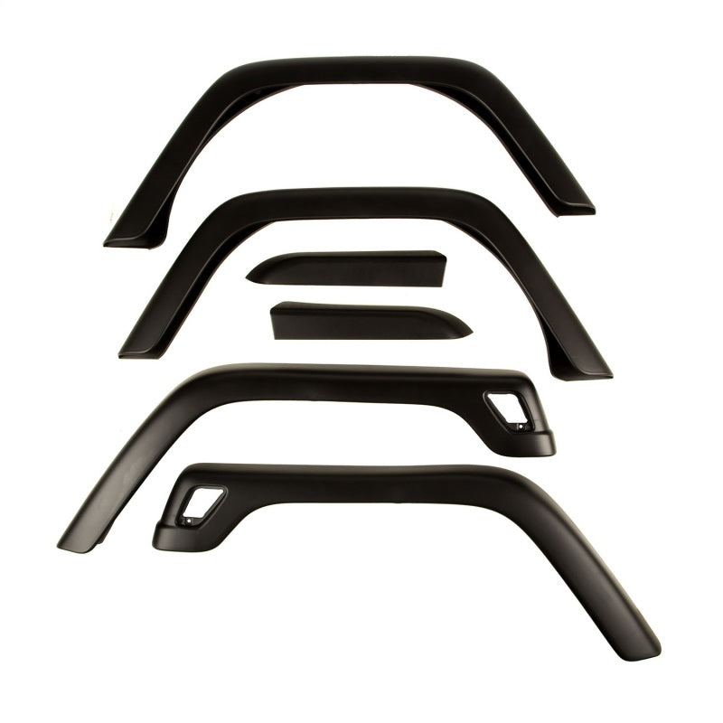 Omix 6-Piece Fender Flare Kit- 97-06 Jeep Wrangler - GTR Auto