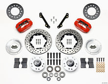 Load image into Gallery viewer, Wilwood Forged Dynalite Front Kit 11.00in Drilled Red 70-78 Camaro - GTR Auto