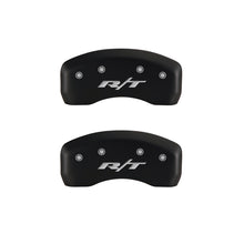 Load image into Gallery viewer, MGP 4 Caliper Covers Engraved Front &amp; Rear RT Red finish silver ch