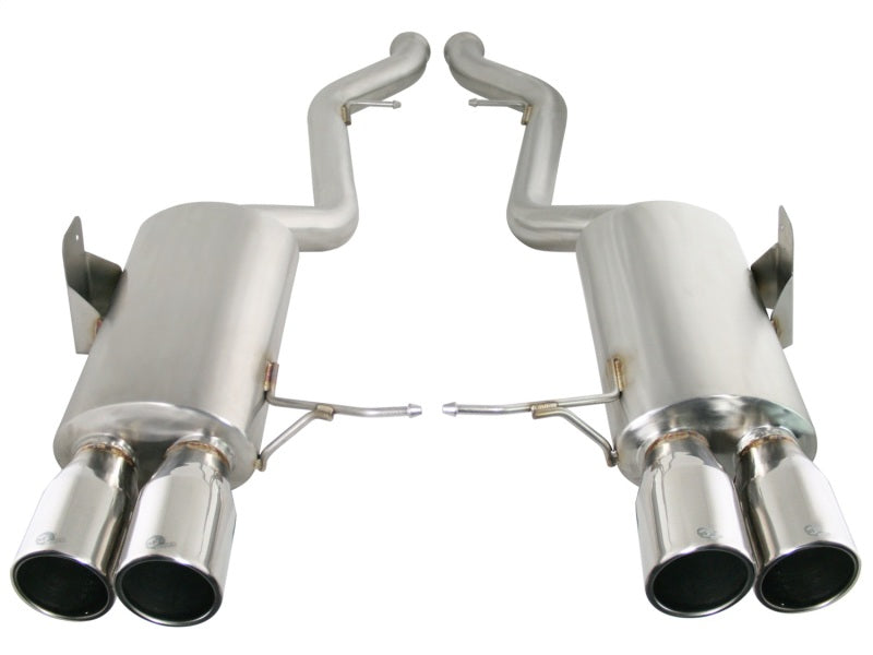 aFe MACHForce XP Exhaust Cat-Back SS-304 08-13 BMW M3 (E90) V8-4.0L - GTR Auto