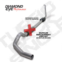 Load image into Gallery viewer, Diamond Eye KIT 5in TB MFLR RPLCMENT PIPE SGL ALUM 94-97 5 7 3L F250/F350 PWRSTROKE NFS W CARB STDS - GTR Auto