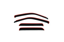 Load image into Gallery viewer, AVS 06-10 Hyundai Accent Ventvisor In-Channel Front &amp; Rear Window Deflectors 4pc - Smoke 194422