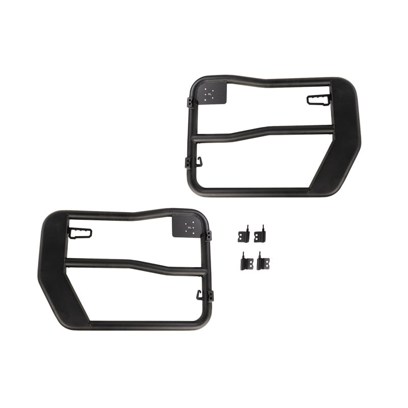 Rugged Ridge Fortis Tube Doors Front 07-18 Jeep Wrangler JK 11509.31