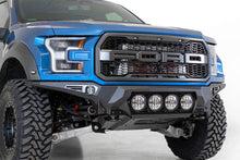 Load image into Gallery viewer, Addictive Desert Designs 17-20 Ford F-150 Raptor Bomber Front Bumper w/ 4 Rigid 360 6in Round Mounts - GTR Auto