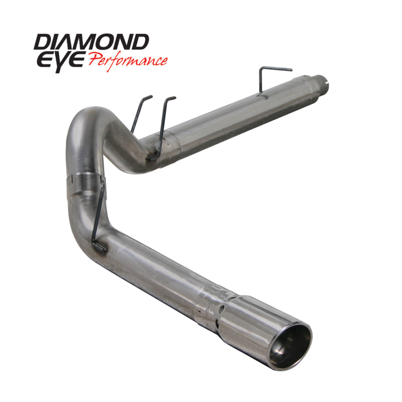 Diamond Eye KIT 5in DPF-BACK Single SS 08-09 6 4L F250-F350 PCKGD BX46X14X14OD EL-PL - GTR Auto