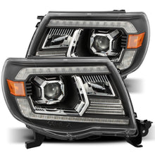 Load image into Gallery viewer, AlphaRex 05-11 Toyota Tacoma PRO-Series Projector Headlights Plank Style Design Black w/DRL - GTR Auto