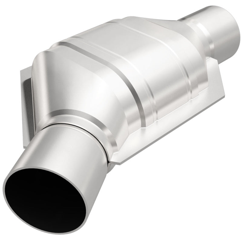 MagnaFlow Universal Catalytic Converter 2.50inch Angled Inlet FED