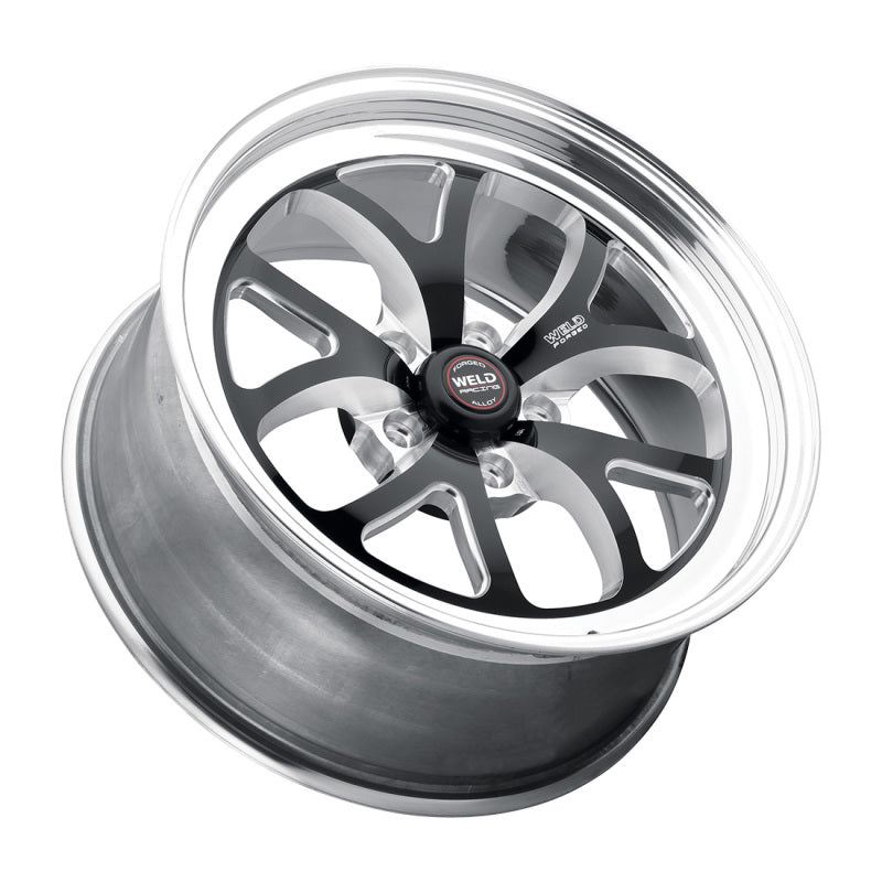 Weld S76 15x9.33 / 5x4.75 BP / 4.5in. BS Black Wheel (Low Pad) - Non-Beadlock - GTR Auto