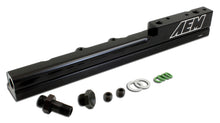Load image into Gallery viewer, AEM 99-00 Honda Civic Si Black Fuel Rail - GTR Auto