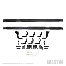 Load image into Gallery viewer, Westin 2019 Chevrolet Silverado/Sierra 1500 Crew Cab (5.5ft) R5 Modular Nerf Step Bars - Black - GTR Auto