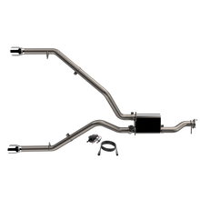 Load image into Gallery viewer, 2019-2024 Ram 1500 QTP Screamer Split Rear Exit Cat Back