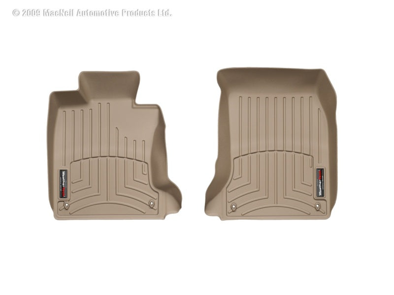WeatherTech 04-10 BMW 528i/528xi Front FloorLiner - Tan - GTR Auto