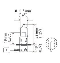 Load image into Gallery viewer, Hella Optilux H3 12V / 100W Xenon White XB Light Bulb - GTR Auto