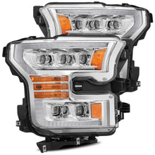 Load image into Gallery viewer, AlphaRex 11-16 Ford F-350 SD NOVA LED Proj Headlights Plank Style Chrm w/Activ Light/Seq Signal - GTR Auto
