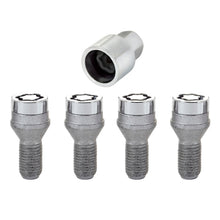 Load image into Gallery viewer, McGard Wheel Lock Bolt Set - 4pk. (Cone Seat) M12X1.25 / 17mm Hex / 22.0mm Shank Length - Chrome - GTR Auto