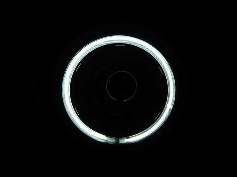 ANZO 2007-2013 Toyota Fj Cruiser Projector Headlights w/ Halo Black - GTR Auto