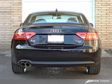 Load image into Gallery viewer, AWE Tuning Audi B8 A5 2.0T Touring Edition Single Outlet Exhaust - Polished Silver Tips - GTR Auto