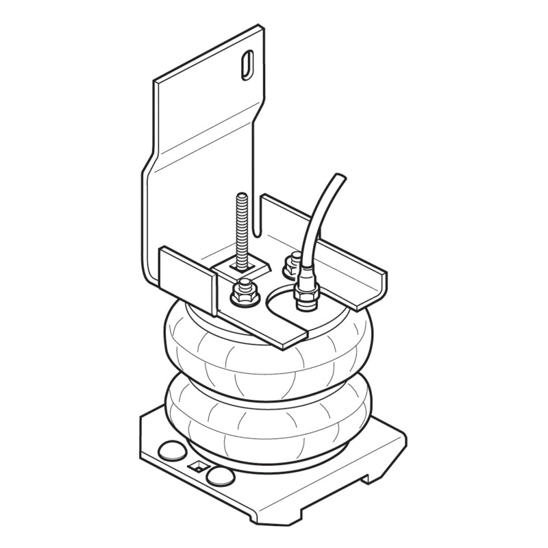 Firestone Ride-Rite Air Helper Spring Kit Rear 1992+ Ford E350 Cutaway (W217602061) - GTR Auto