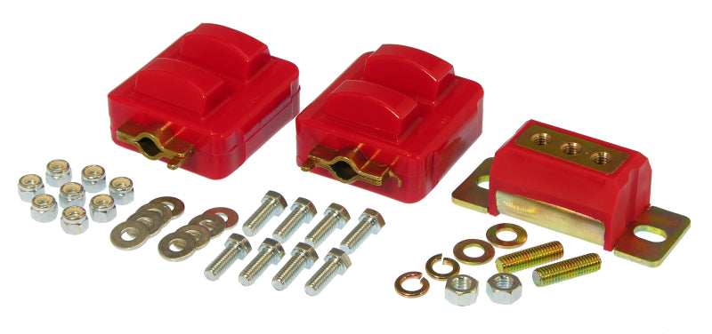 Prothane GM Motor & Trans Mount Kit - Red - GTR Auto