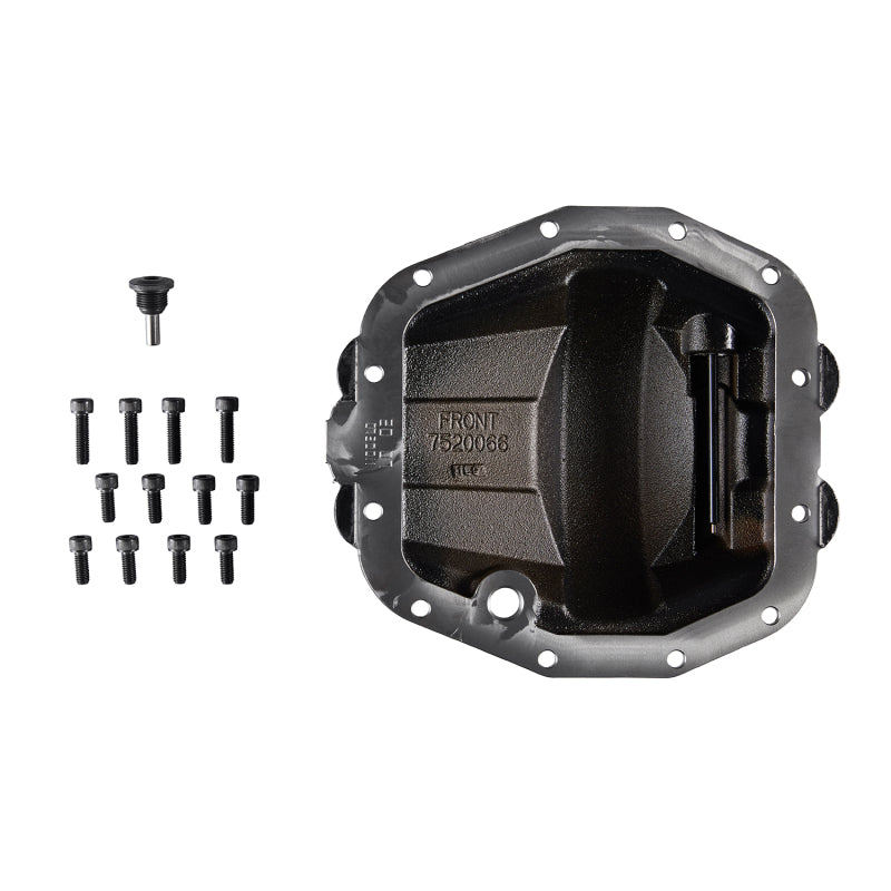 ARB Diff Cover Blk Jeep JL Rubicon Front - GTR Auto