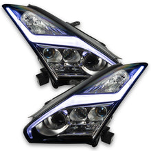 Load image into Gallery viewer, Oracle 1521 Nissan GTR RGB+W (Lightning Bolt) Headlight DRL Upgrade Kit ColorSHIFT 2