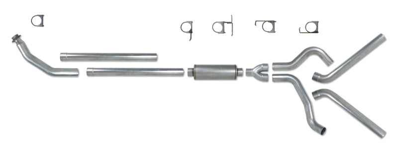 Diamond Eye KIT 4in Turbo Back DUAL AL: 94-02 DODGE CUMMINS 5.9L - GTR Auto