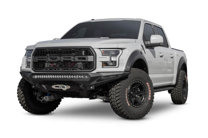 Addictive Desert Designs 17-18 Ford F-150 Raptor Stealth Fighter Front Bumper w/ Winch Mount - GTR Auto