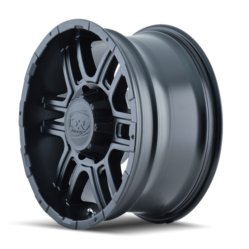 ION Type 179 16x8 / 6x114.3 BP / 10mm Offset / 83.82mm Hub Matte Black Wheel - GTR Auto
