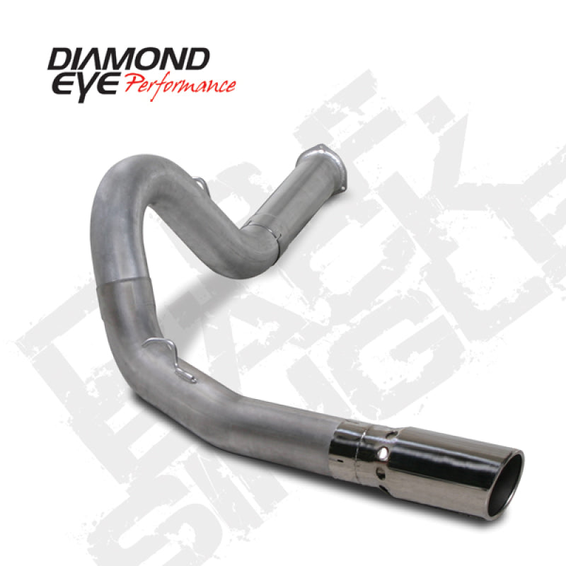 Diamond Eye KIT 5in DPF-BACK Single AL 07.5-08 CHEVY 6 6L 2500/3500 BPCKGD BX46X14X14OD EL-PL - GTR Auto