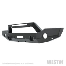 Load image into Gallery viewer, Westin 18-20 Jeep Wrangler WJ2 Full Width Front Bumper w/LED Light Bar Mount Textured Black - GTR Auto