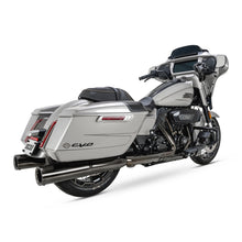 Load image into Gallery viewer, Vance &amp; Hines 17-23 Harley-Davidson CVO/Touring Hi-Output Slip on Exhaust - Dark Chrome