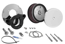 Load image into Gallery viewer, K&amp;N Street Metal Intake System Hammer Chrome for Harley-Davidson