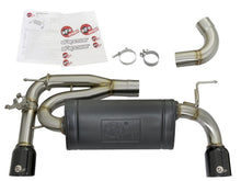 Load image into Gallery viewer, aFe MACHForce XP Exhausts Axle-Back 12-15 BMW 335i 3.0T (SS w/Black Tips) - GTR Auto