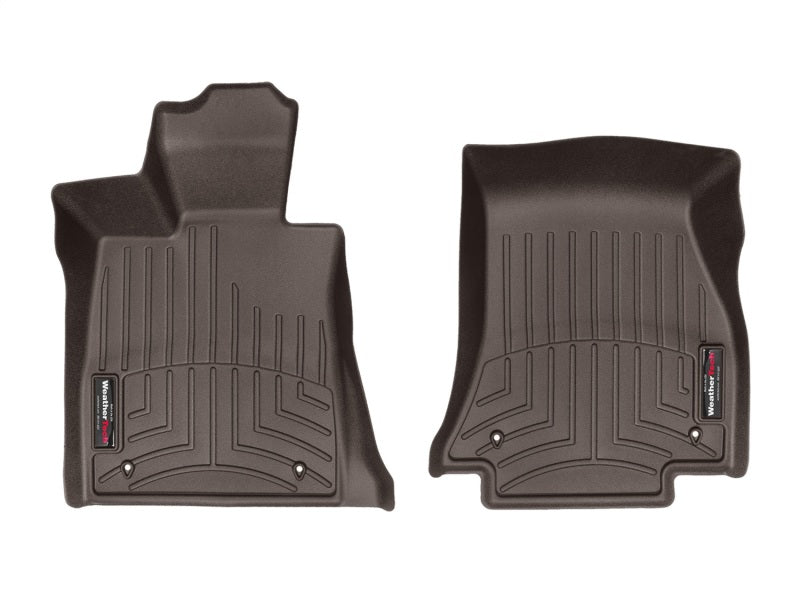 WeatherTech 2016+ BMW 7-Series Front FloorLiner - Cocoa - GTR Auto