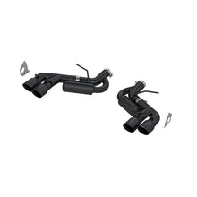 Load image into Gallery viewer, MBRP 16-19 Chevy Camaro V8 6.2L 6spd 3in Black Race Dual Axle Back w/ 4.5in Quad Dual Wall Tips - GTR Auto