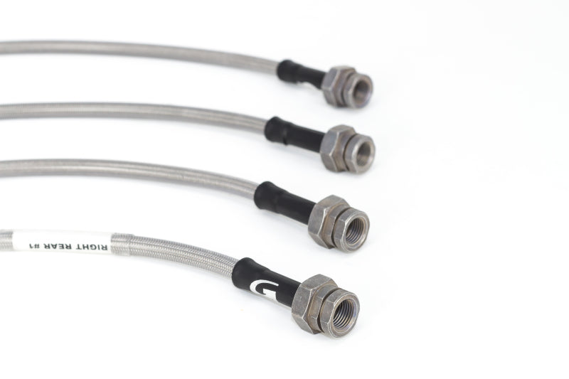 Goodridge 04-06 Cadillac CTS-V (w/Brembo Brakes) Stainless Steel Brake Line Kit - GTR Auto