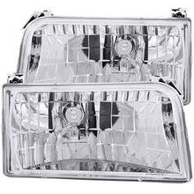 Load image into Gallery viewer, ANZO 1992-1996 Ford F-150 Crystal Headlights Chrome - GTR Auto
