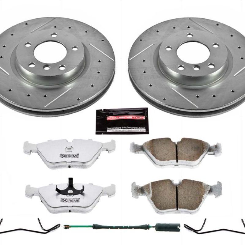 Power Stop 95-99 BMW M3 Front Z26 Street Warrior Brake Kit K582-26