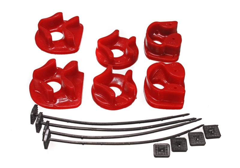 Energy Suspension 90-93 Acura Integra Red Motor Mount Inserts (2 Torque Mount Positions) - GTR Auto