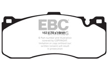 Load image into Gallery viewer, EBC 08-10 BMW 135 3.0 Twin Turbo Greenstuff Front Brake Pads - GTR Auto