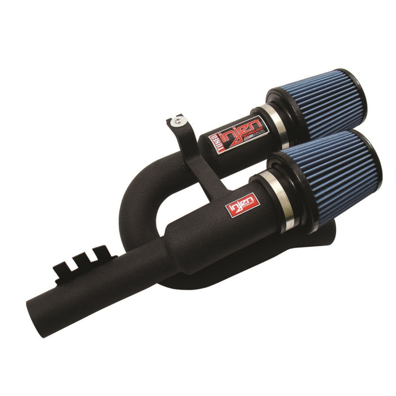 Injen 07-09 335i E92 / 08-09 135i E82 3.0L L6 Twin intake Wrinkle Black Short Ram Intake - GTR Auto
