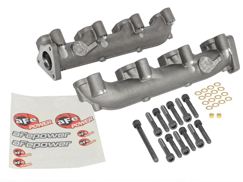 aFe Power BladeRunner Ported Ductile Iron Exhaust Manifold 01-16 GM Diesel Trucks V8-6.6L (td) - GTR Auto