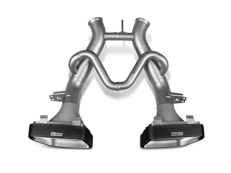 Akrapovic 14-17 McLaren 650S/650S Spyder Slip-On Line (Titanium) w/ Carbon Tips - GTR Auto