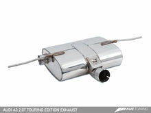 Load image into Gallery viewer, AWE Tuning Audi 8V A3 Touring Edition Exhaust - Dual Outlet Diamond Black 90 mm Tips - GTR Auto