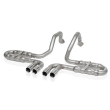 Load image into Gallery viewer, Stainless Works 1997-04 Corvette C5 2-1/2in Axle Back Quad Rolled Edge Tips